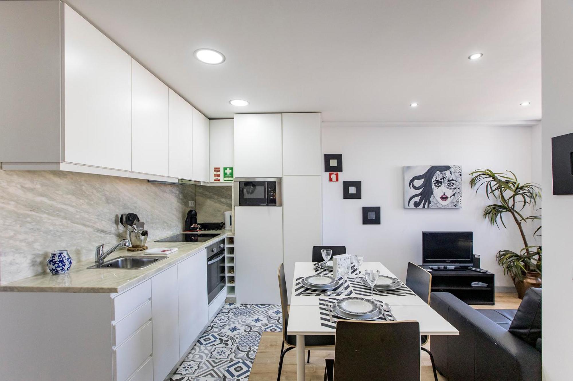 דירות פורטו 1Br Flat In Trindade W/ Ac By Metro Station מראה חיצוני תמונה